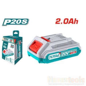 BATERIA LITIO-ION 20V 2.0AH P20S TOTAL