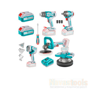 KIT HERRAMIENTAS INALAMBRICOS POR 5PCS TOTAL