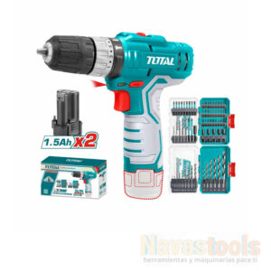  TALADRO INALAMBRICO DE IMPACTO 10MM 12V 20NM  TOTAL 