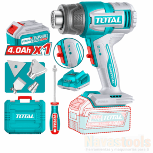 PISTOLA DE CALOR INALAMBRICO 20V TOTAL