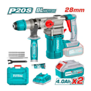 ROTOMARTILLO INALAMBRICO 20V 4,5J SDS PLUS + CARG Y BAT TOTAL