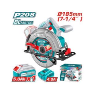 SIERRA CIRCULAR 7 1/4" 185MM INALAMBRICO TOTAL SIN BATERIA SIN CARGADOR