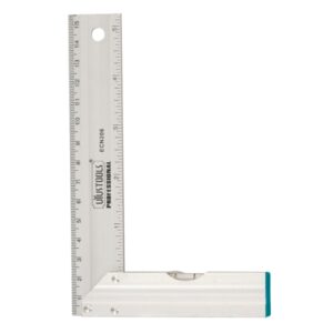 Escuadra con Nivel Aluminio 6″