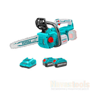 MOTOSIERRA INALAMBRICA 20V TOTAL SIN BATERIA SIN CARGADOR
