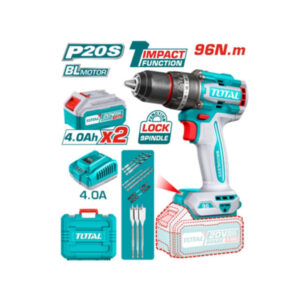 TALADRO INAL DE IMPACTO 13MM 20V 96NM+BATYCARG